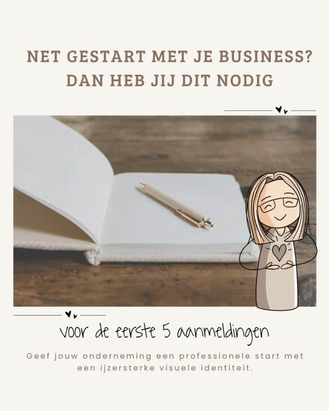 🚀 Start je je eigen business?
Dan is dit voor jou! 👇

Een logo, visitekaartje én 20 Instagram templates in jouw stijl – alles om sterk te starten!

💥 Benieuwd naar de prijs? Klik snel door!
⚠️ Let op: eerste 5 aanmeldingen krijgen een SPOT-deal!

Daarna gaat de prijs omhoog.

Bij interesse laat een hartje achter in de comments ❤️

#ondernemen #startersdeal #huisstijl #brandingpakket #logoontwerp #instastarters #kleineondernemer #zichtbaarheid